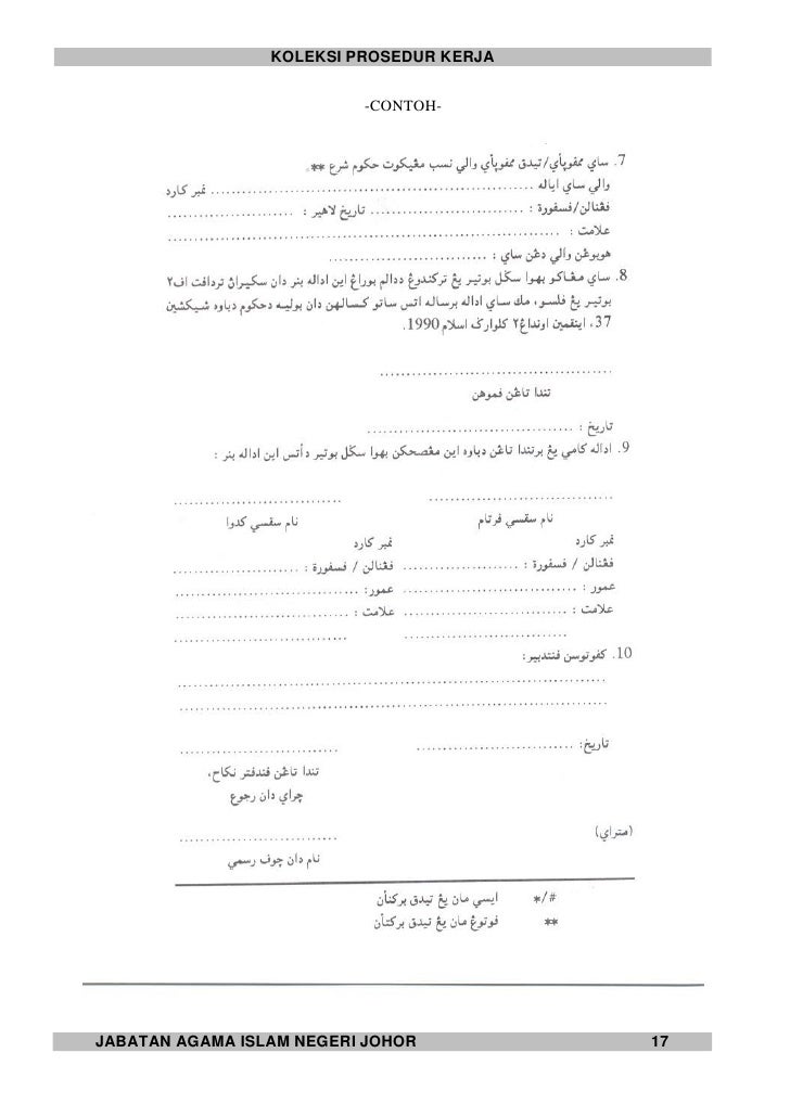 Borang Nikah Selangor Pdf - Author on h